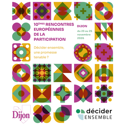 Atelier de la CNCE aux 10èmes Rencontres Européennes de la participation à Dijon
